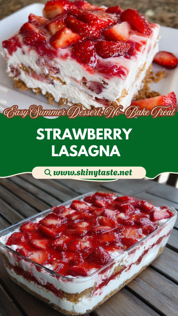 Strawberry Lasagna Recipe: Easy No‑Bake Dessert with Fresh Berries 10 Strawberry Lasagna