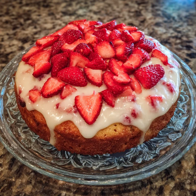 Strawberry Lemon Cake