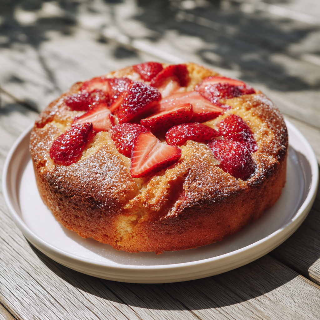 Strawberry Lemon Cake