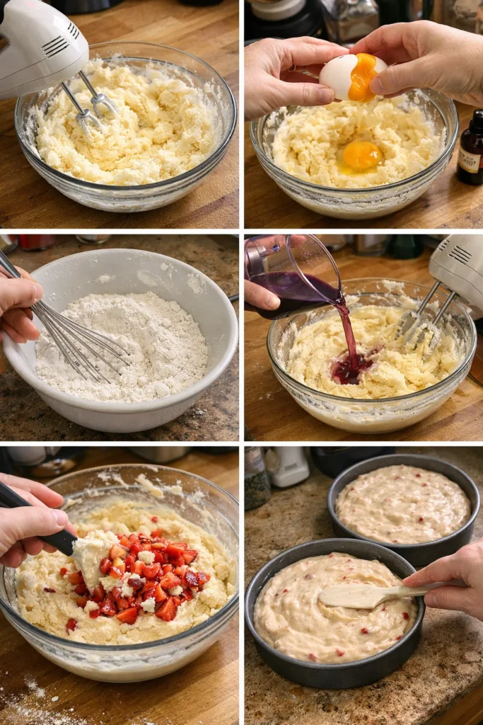 Strawberry Lemon Cake