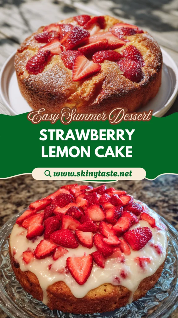 Strawberry Lemon Cake
