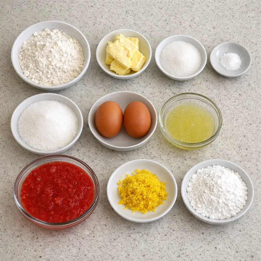 Strawberry Lemonade Bars