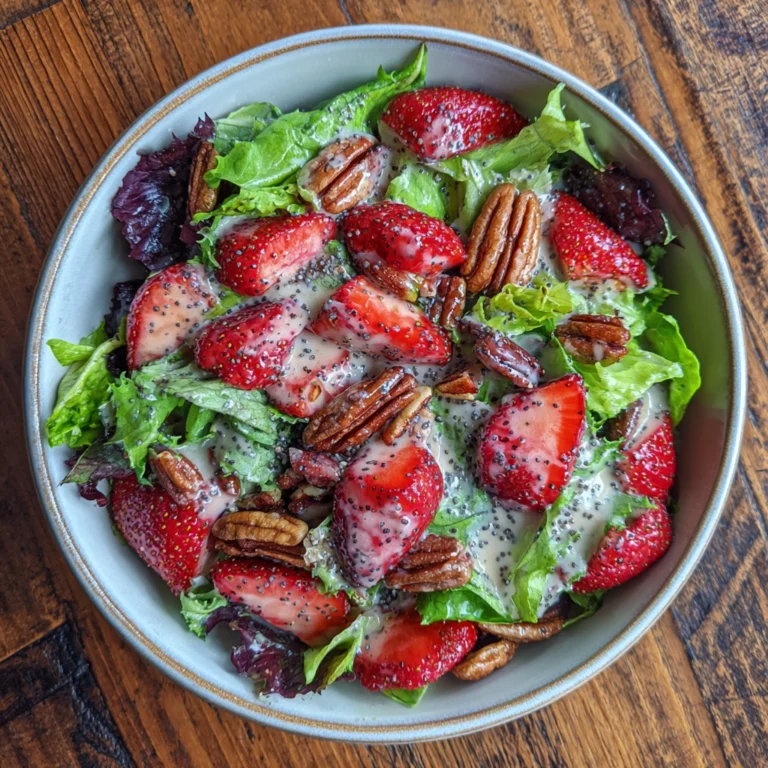 Strawberry Poppy Seed Salad
