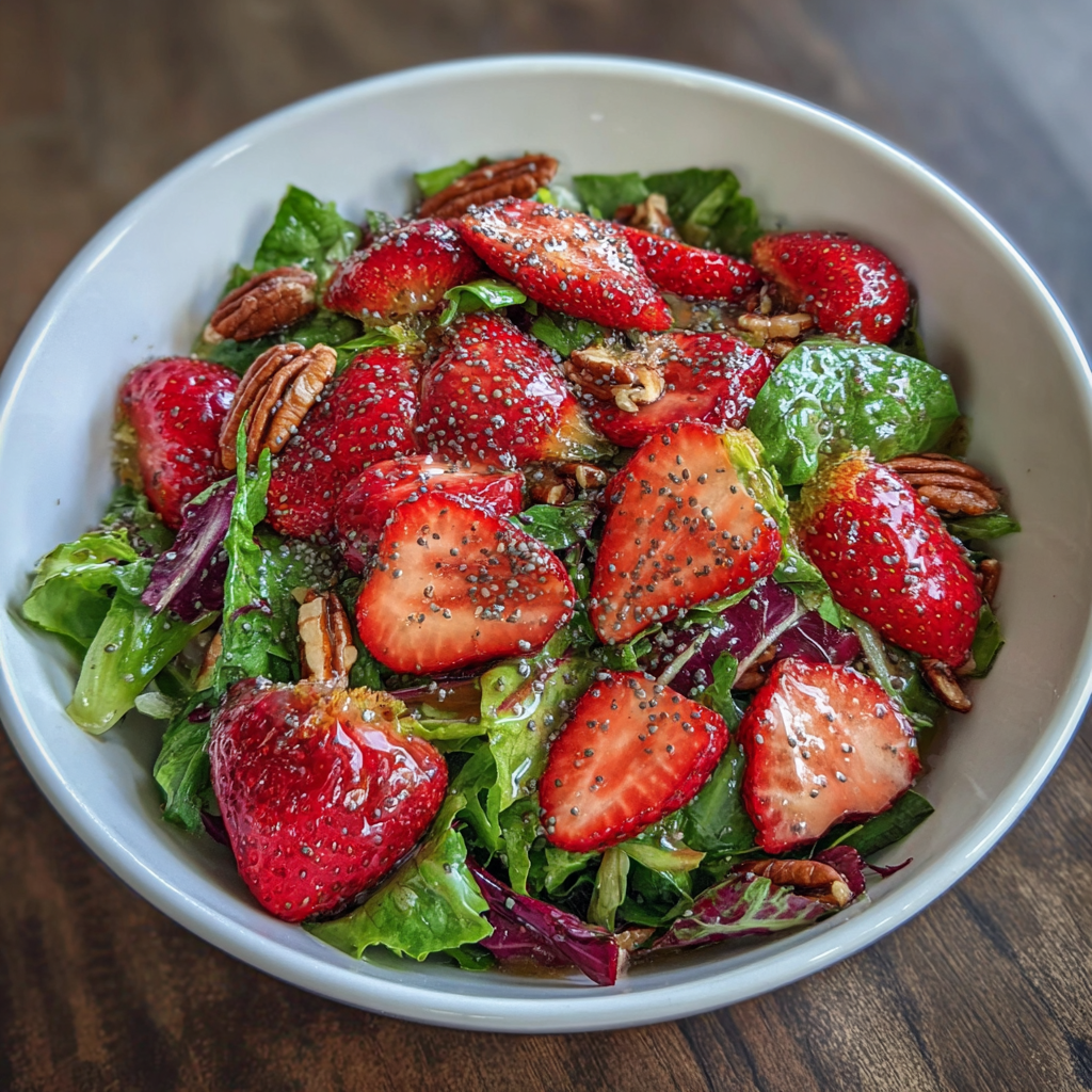 Strawberry Poppy Seed Salad