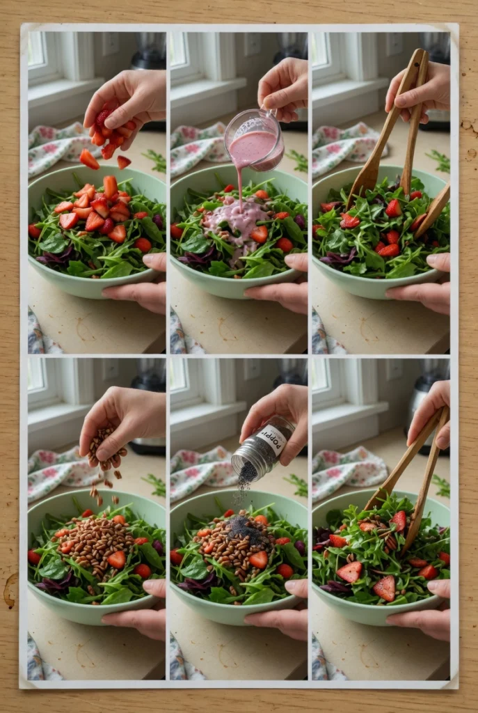 Strawberry Poppy Seed Salad