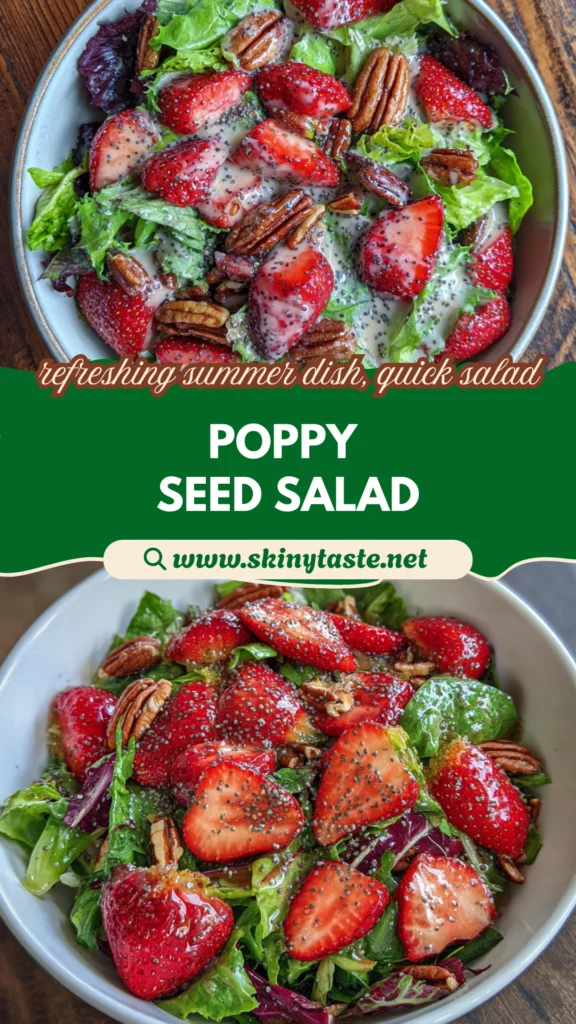 Strawberry Poppy Seed Salad