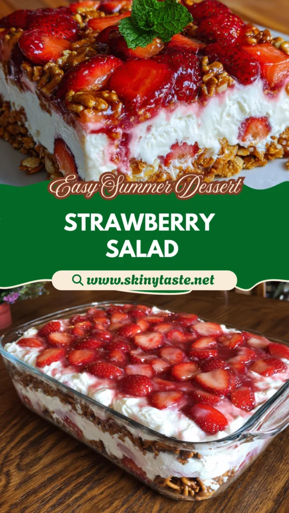 Strawberry Pretzel Salad