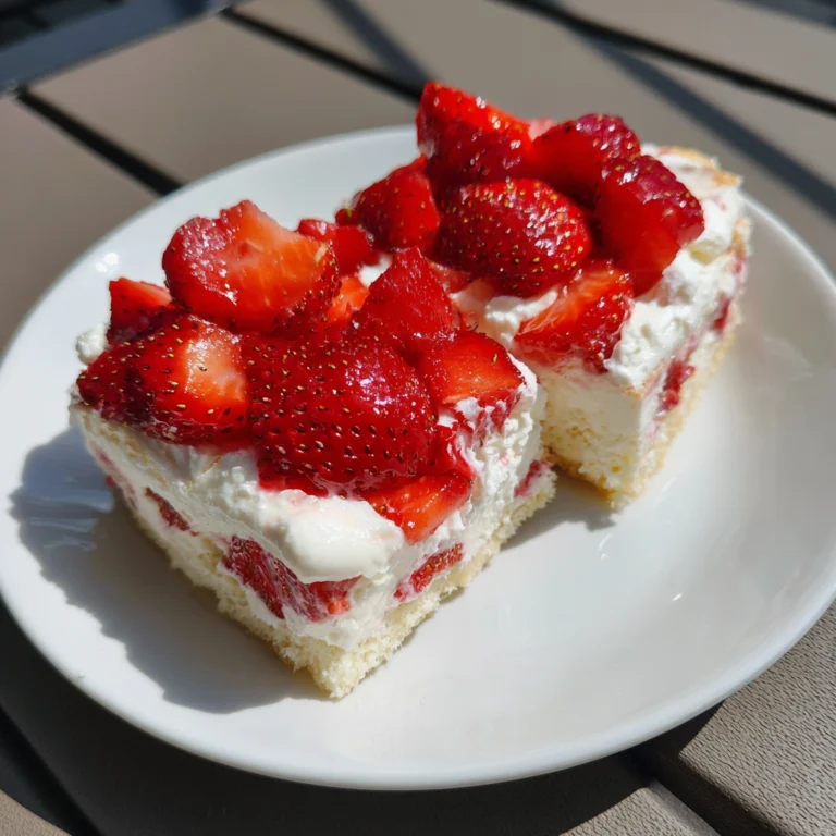 Strawberry Shortcake Bars