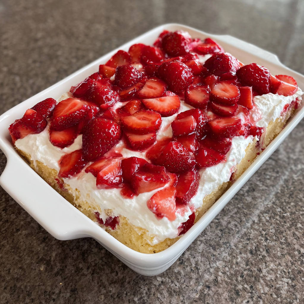 Strawberry Shortcake Bars