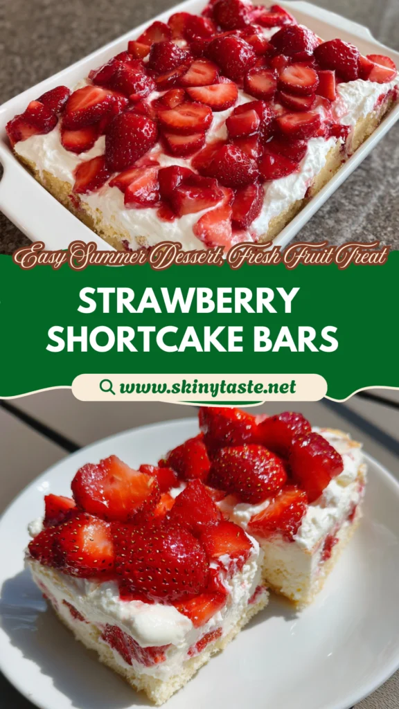 Strawberry Shortcake Bars
