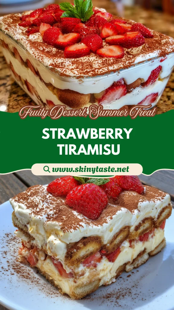 Strawberry Tiramisu