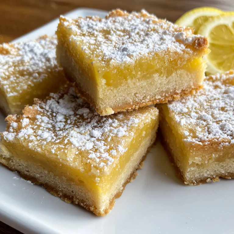 Super Easy Lemon Bars