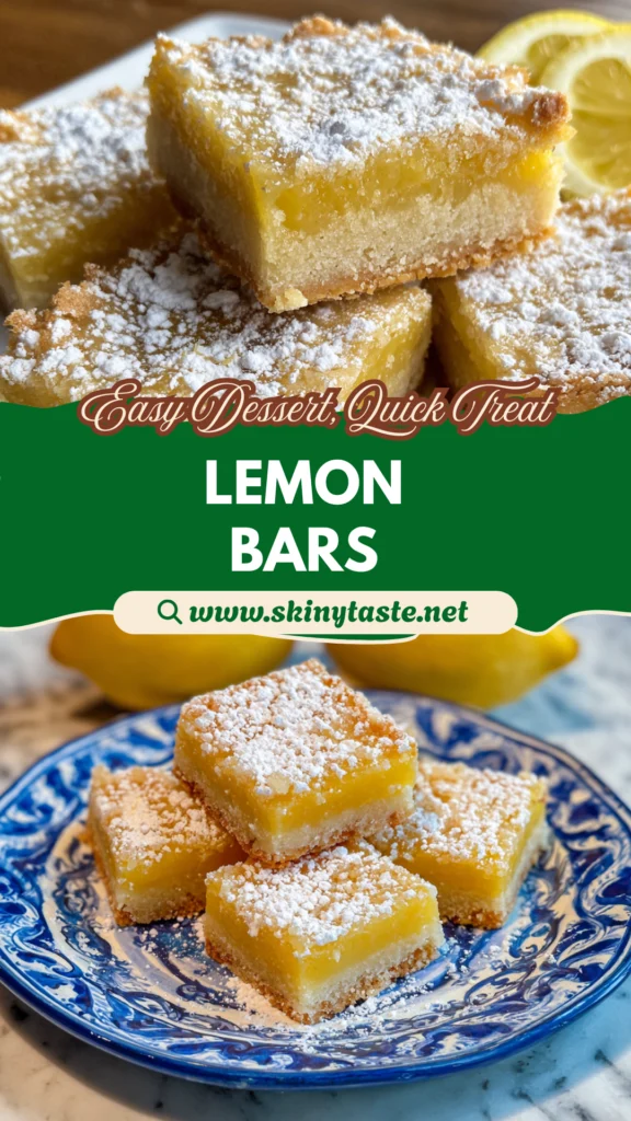 Super Easy Lemon Bars