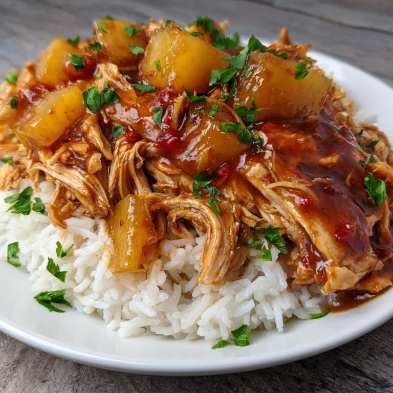Sweet Hawaiian Crockpot Chicken