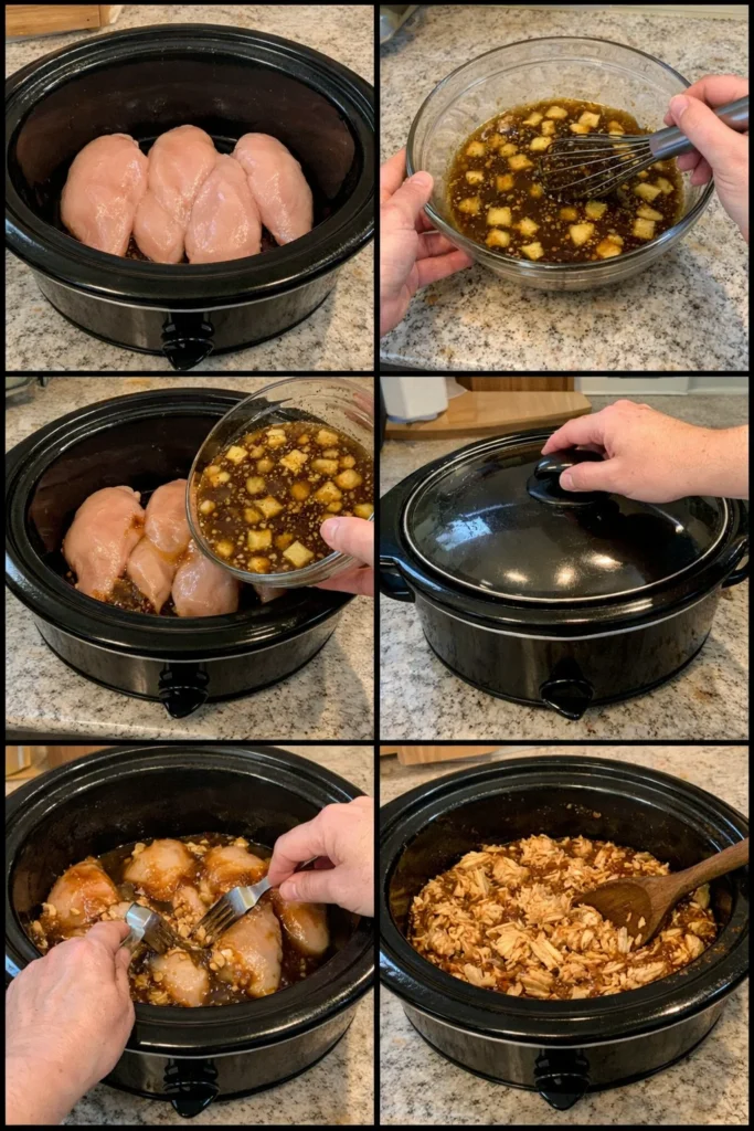 Sweet Hawaiian Crockpot Chicken: Easy Slow Cooker Meal 8 Sweet Hawaiian Crockpot Chicken
