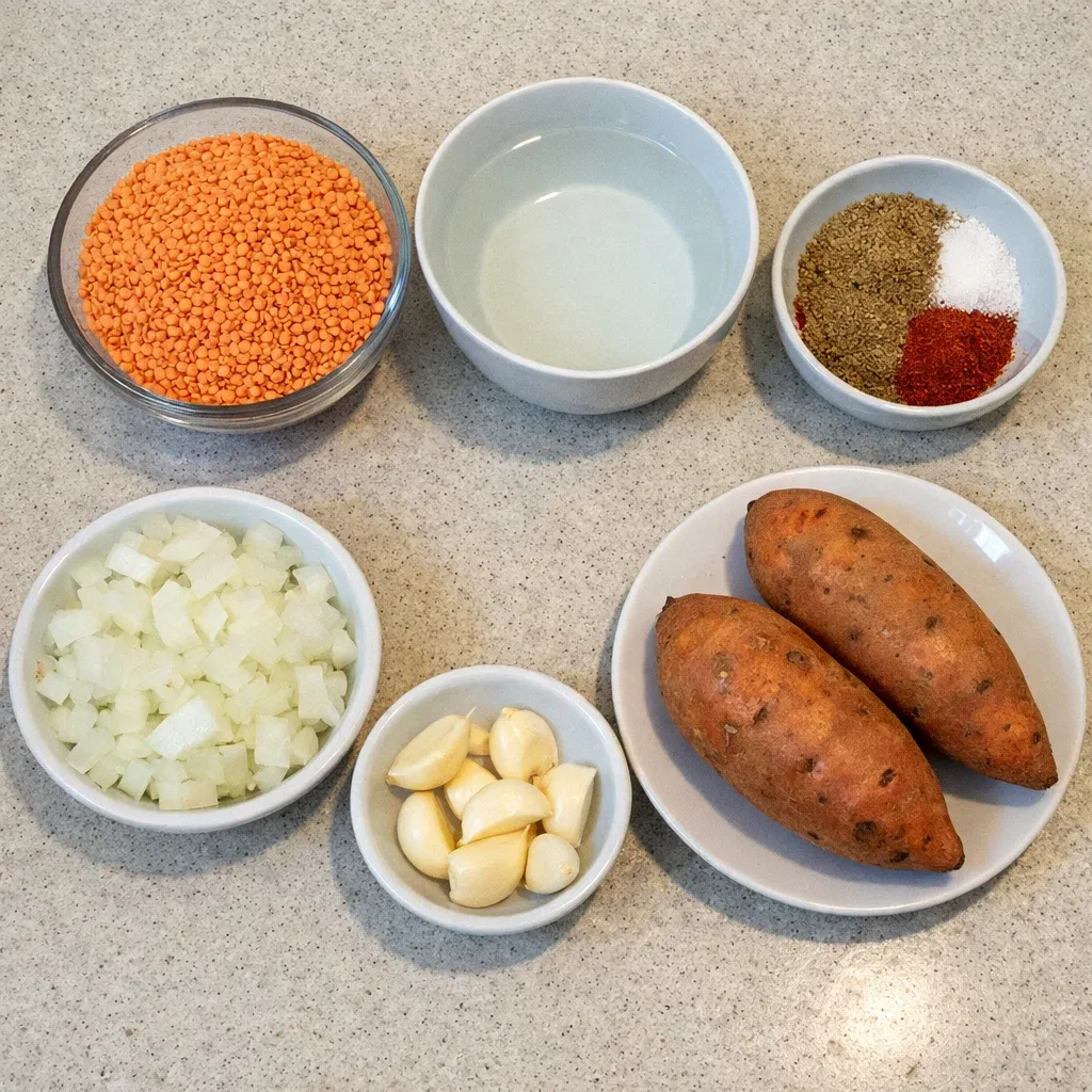Sweet Potato Lentil Patties