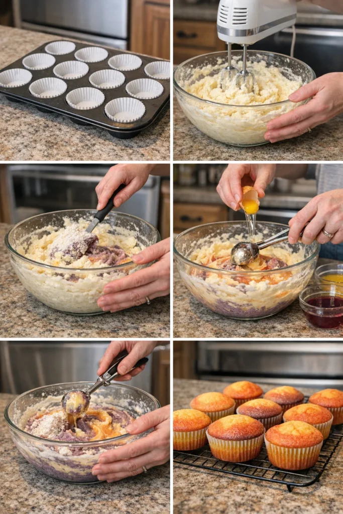 Tequila Sunrise Cupcakes
