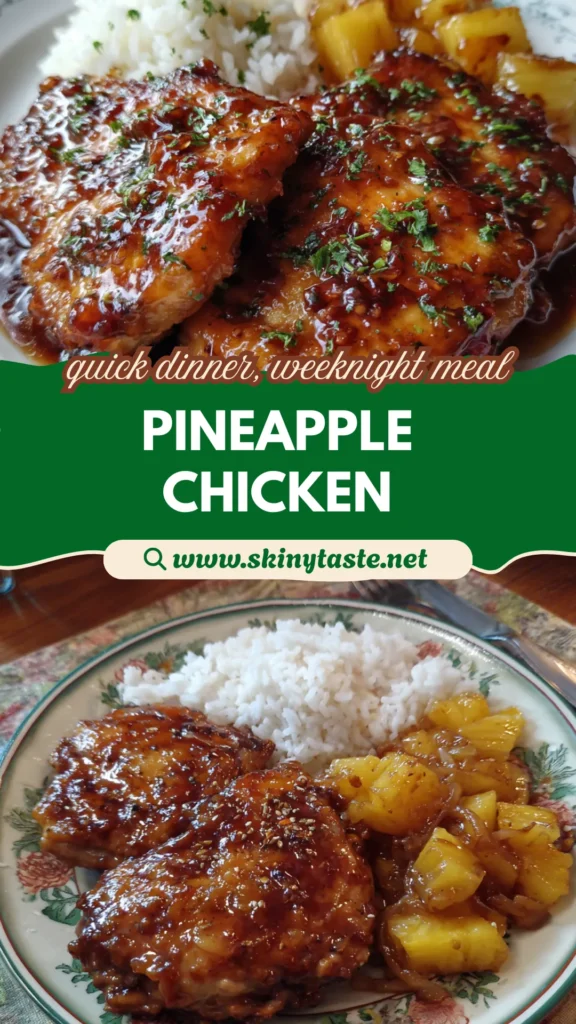 brown sugar pineapple chicken