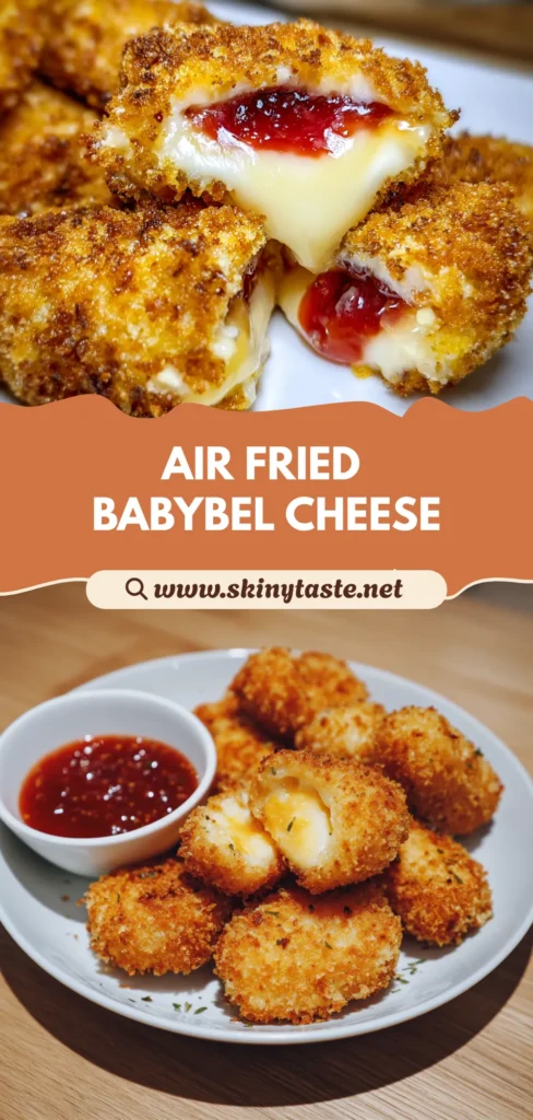 Air Fried Babybel Cheese: Crispy, Cheesy Snack in 8 Minutes 10 Air Fried Babybel Cheese