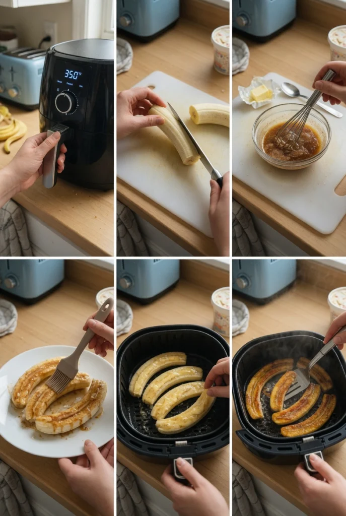 Air Fried Bananas