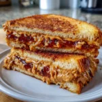 Air Fried Peanut Butter & Jelly Sandwich