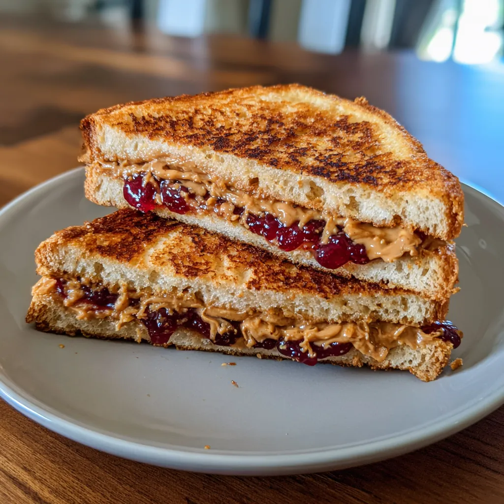 Air Fried Peanut Butter & Jelly Sandwich: Easy 5-Minute Crispy Bre 9 Air Fried Peanut Butter & Jelly Sandwich