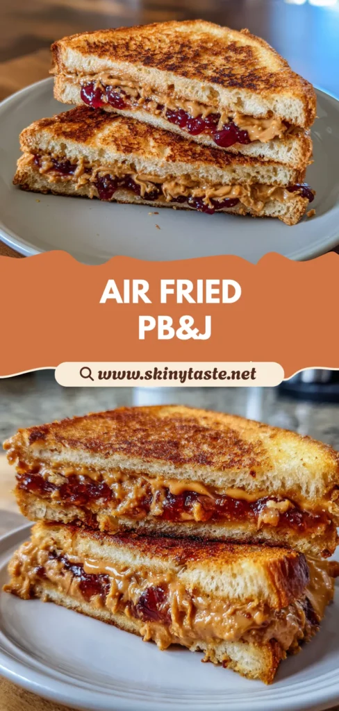 Air Fried Peanut Butter & Jelly Sandwich: Easy 5-Minute Crispy Bre 10 Air Fried Peanut Butter & Jelly Sandwich