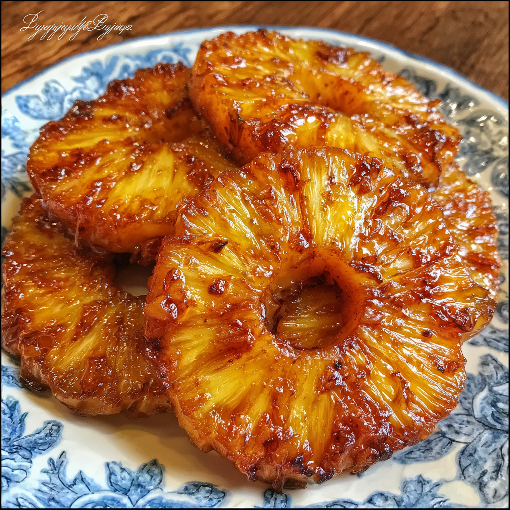 Air Fryer Caramelized Pineapple