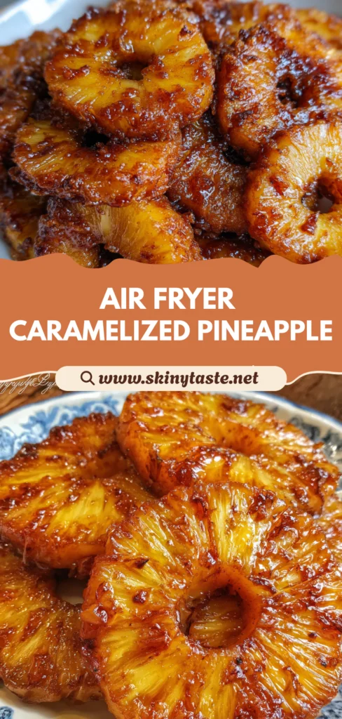 Air Fryer Caramelized Pineapple