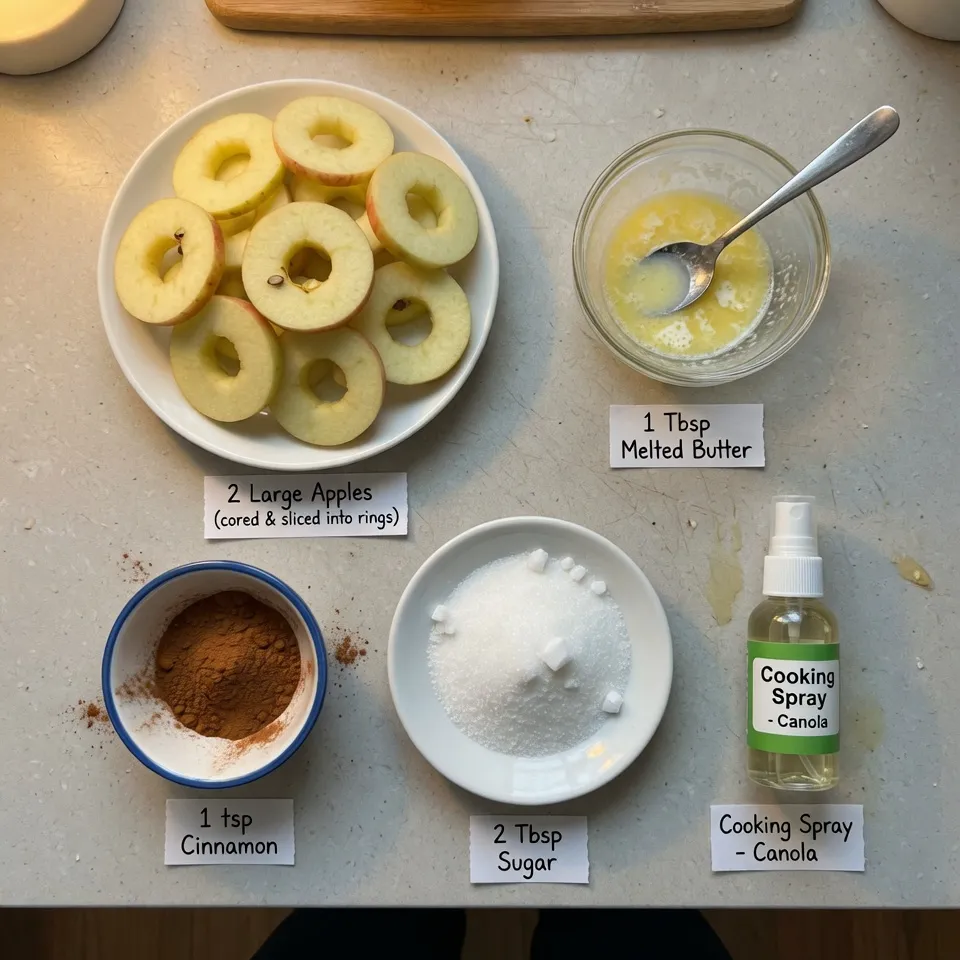Air Fryer Cinnamon Apple Rings: Easy Crispy Snack in 10 Minutes 7 Air Fryer Cinnamon Apple Rings