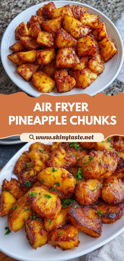 Air Fryer Pineapple Chunks