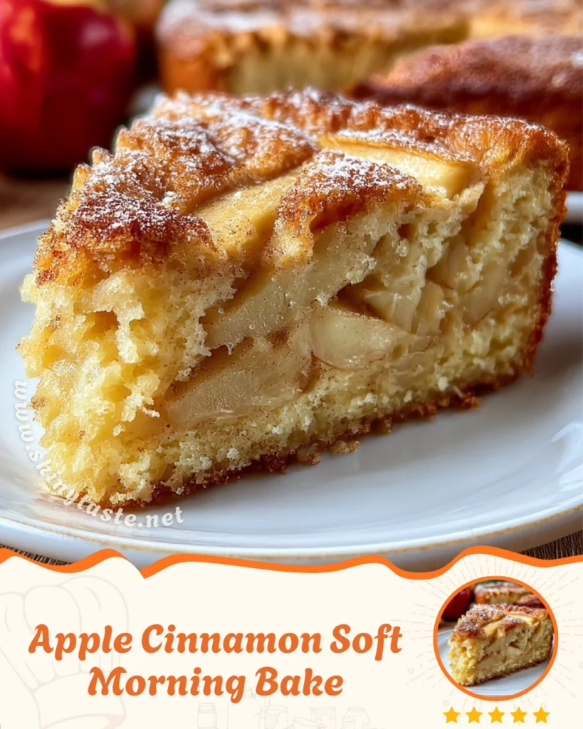 Apple Cinnamon Soft Morning Bake
