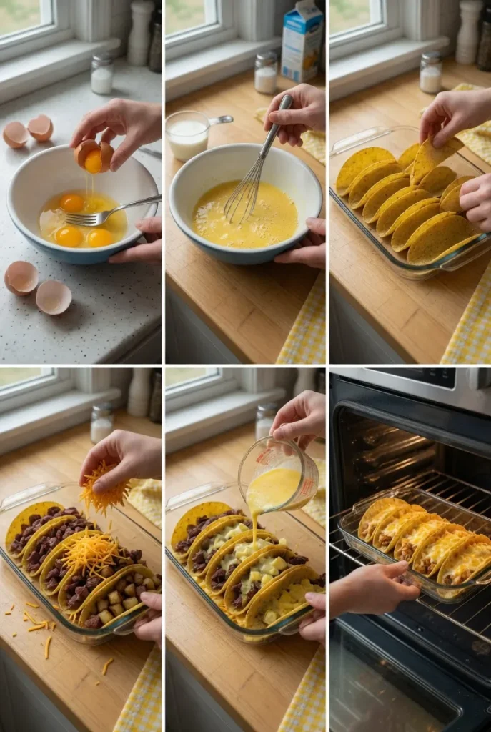 Baked Breakfast Tacos