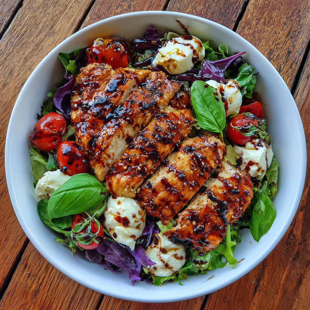 Baked Marinated Chicken Salad