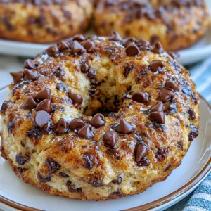 Banana Chocolate Cottage Cheese Soft Breakfast Donuts