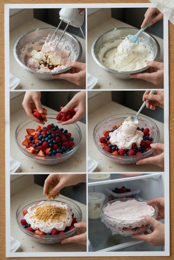 Berry Cheesecake Fruit Salad