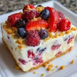 Berry Cheesecake Fruit Salad