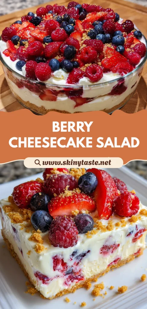 Berry Cheesecake Fruit Salad