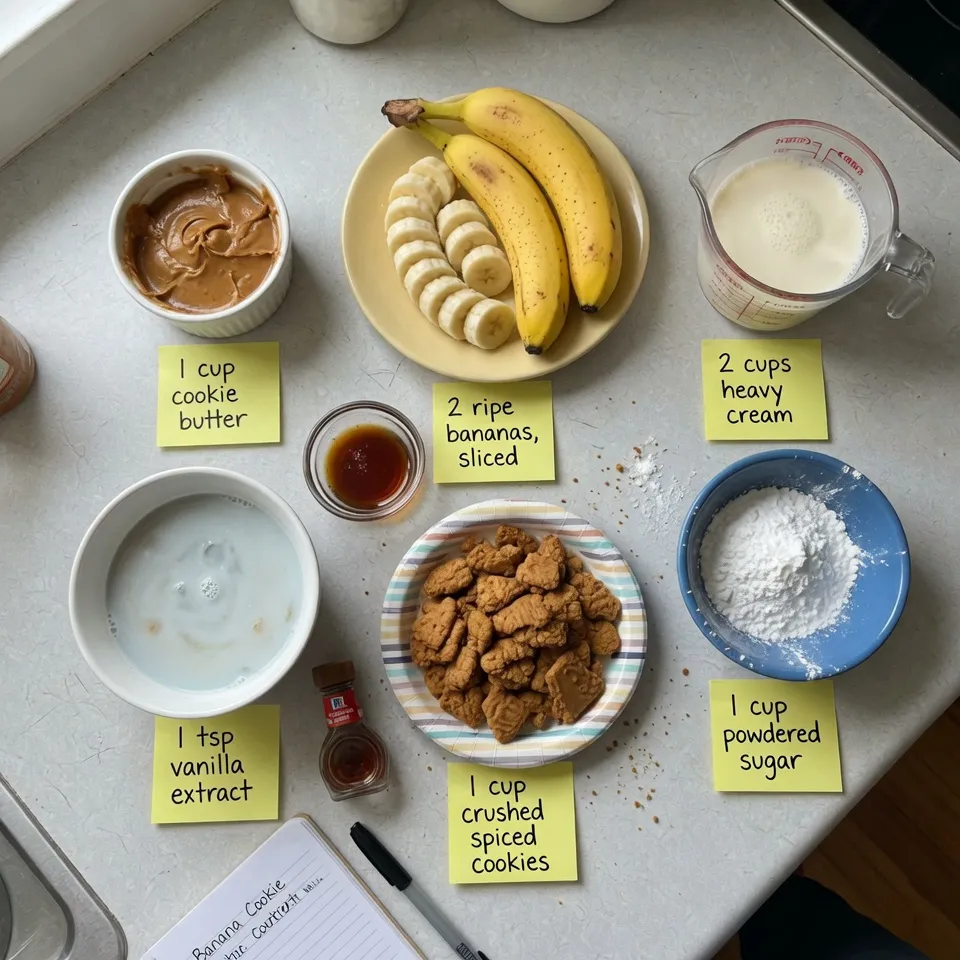 Biscoff Banana Pudding