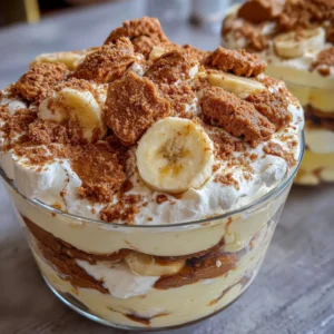 Biscoff Banana Pudding