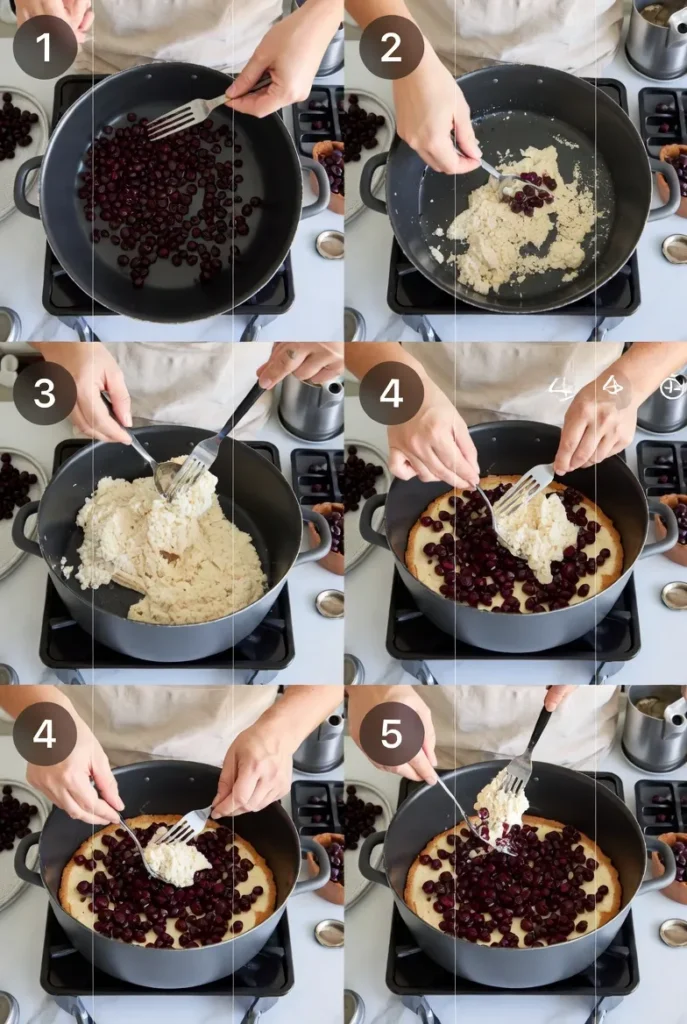 Blackberry Shortbread Wedges