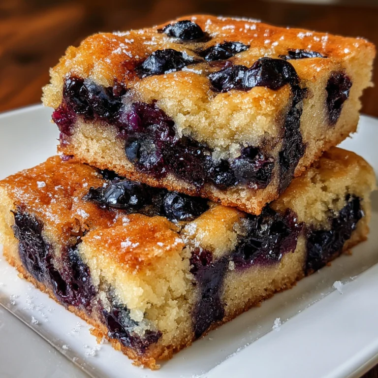 Blueberry Blondies