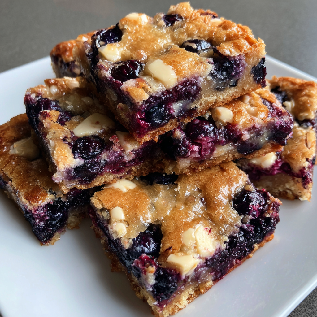 Blueberry Blondies