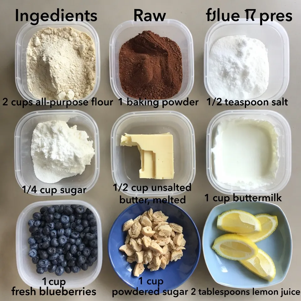 Blueberry Butter Swim Biscuits with Lemon Glaze Breakfast Recipe 7 Blueberry Butter Swim Biscuits with Lemon Glaze Breakfast Recipe