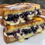 Blueberry Cheesecake Stuffed French Toast