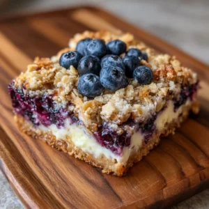 Blueberry Cream Cheese Bars