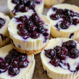 Blueberry Swirl Yogurt Bites
