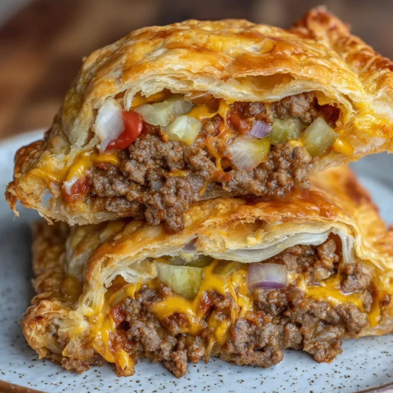 Cheeseburger Pockets