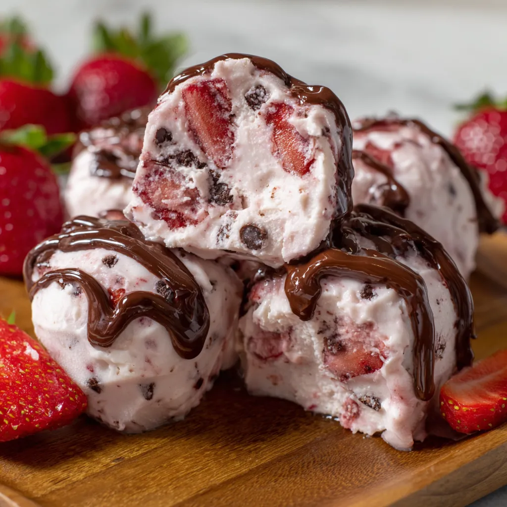 Chocolate Strawberry Frozen Yogurt Bites – Easy Summer Frozen Yogurt S 9 Chocolate Strawberry Frozen Yogurt Bites