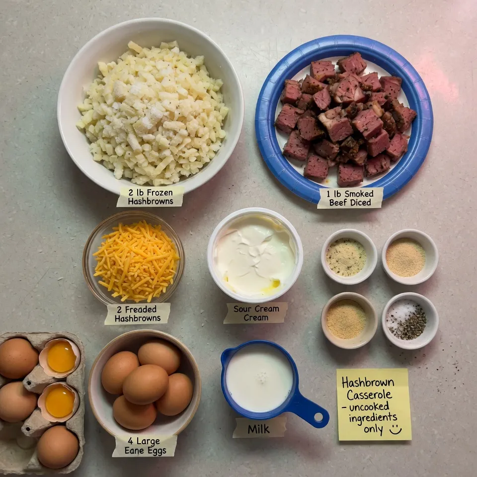 Classic Breakfast Hashbrown Casserole